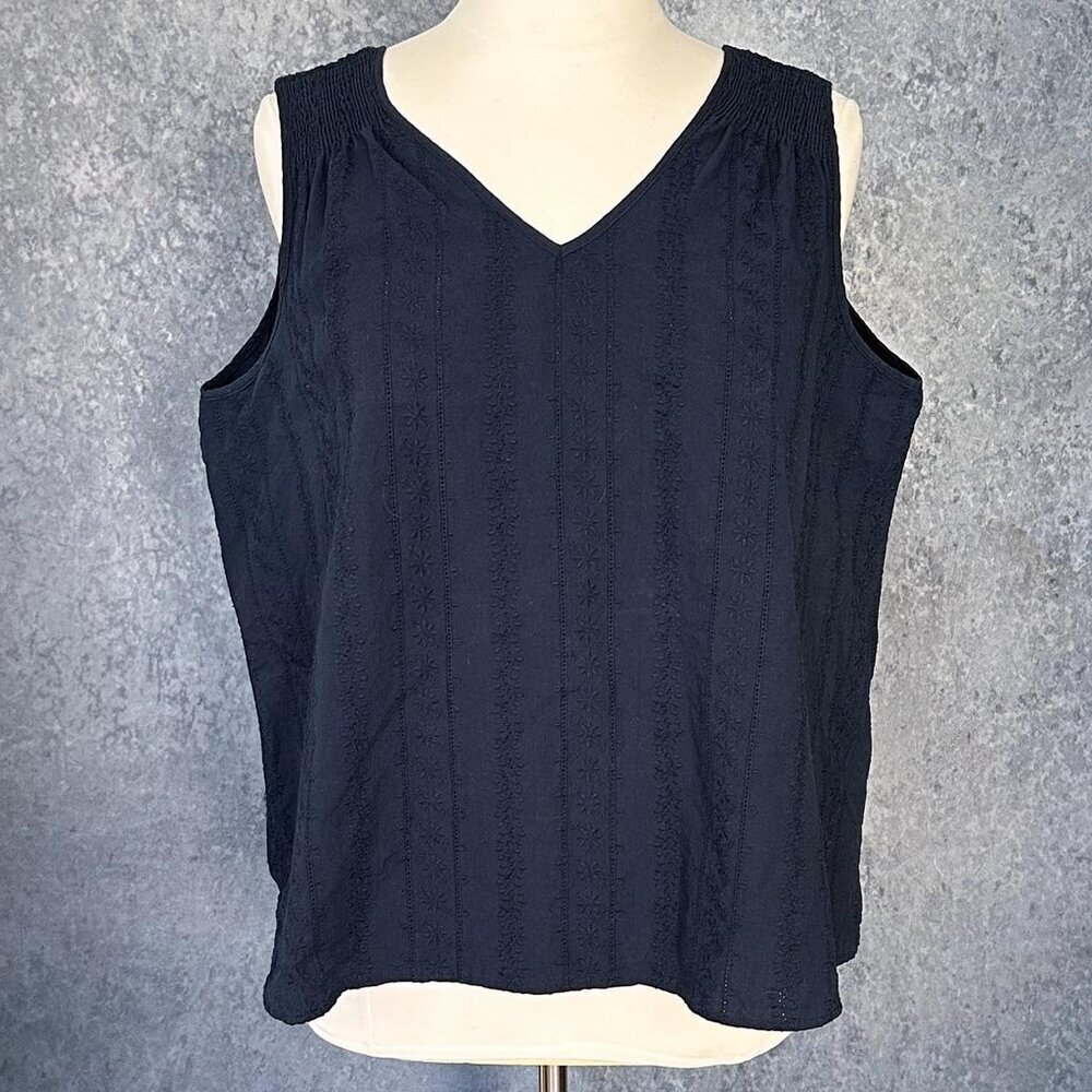 Time And Tru Sleeveless Blouse, 3XL